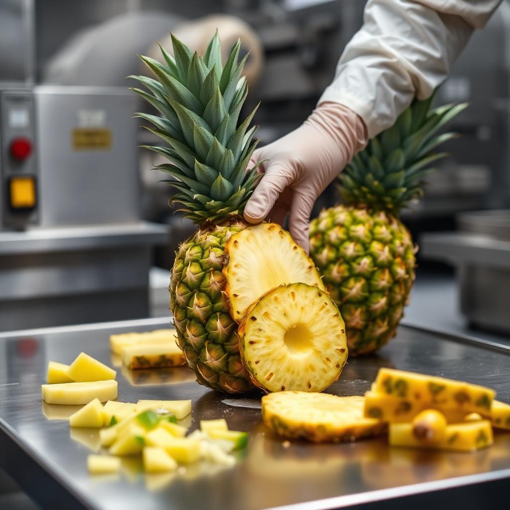 Piña Congelada IQF 3