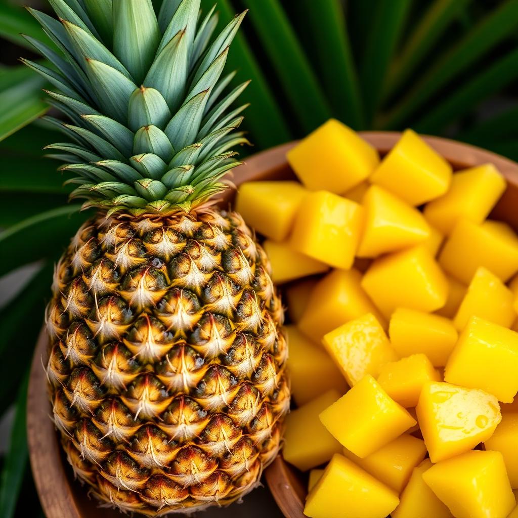 Piña Congelada IQF 1